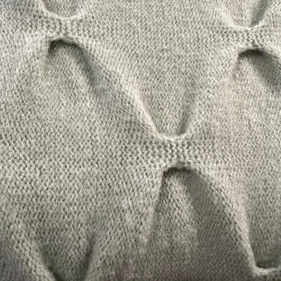 Lumiere Women's Green Knit Crew Neck Sweater Size S - Picture 4 of 4